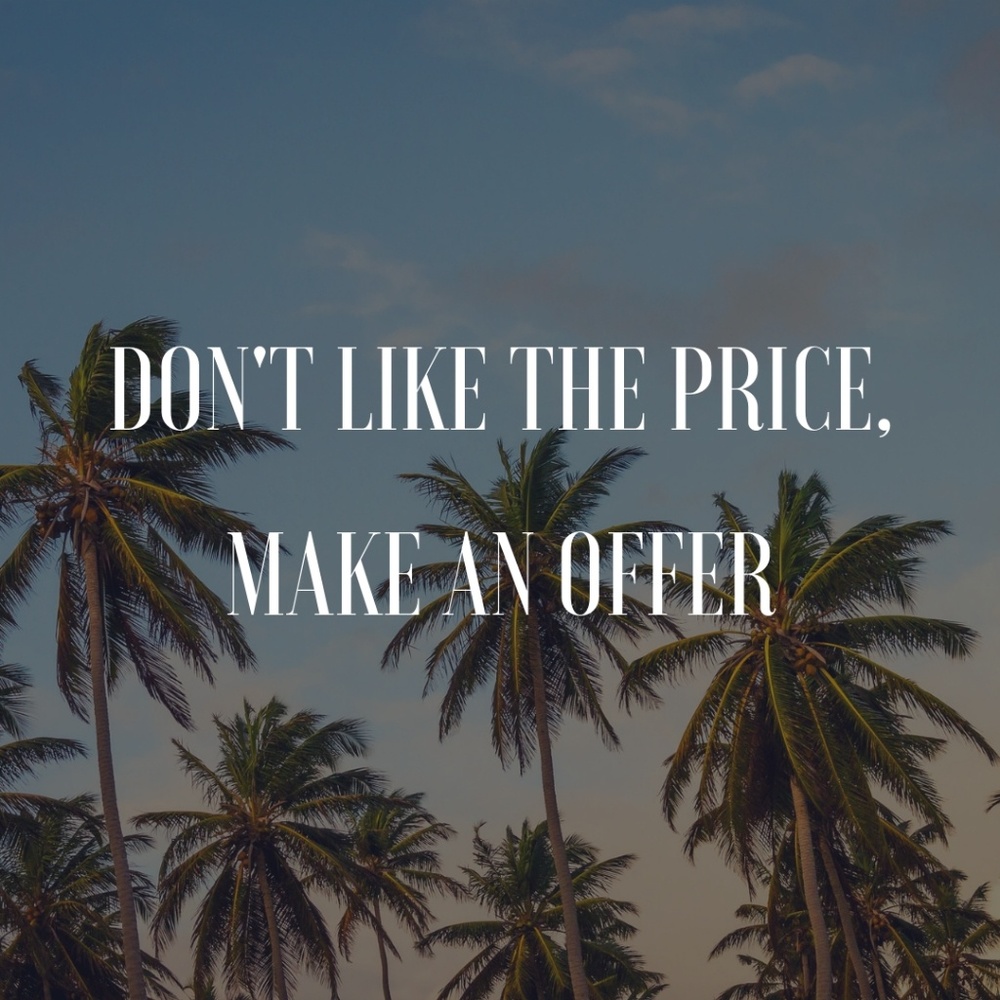 Reasonable offers will be accepted
